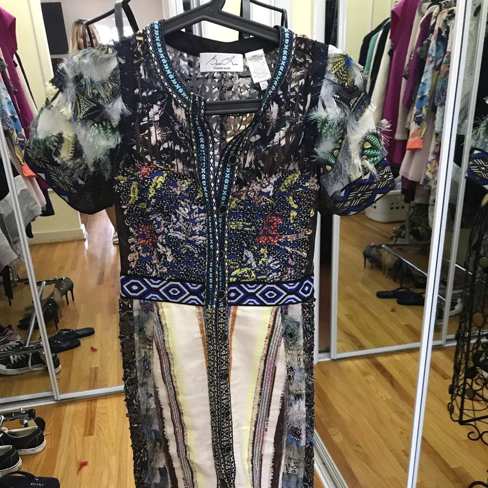 Lavenia Byron Lars dress Anthropologie 0p - Picture 2 of 3